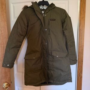 Columbia Olive Green Puffer Jacket